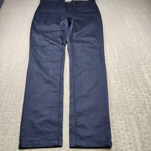 Cast Iron Pants Men 34x32 Gray Stretch Rise Slim Fit Chino Modern